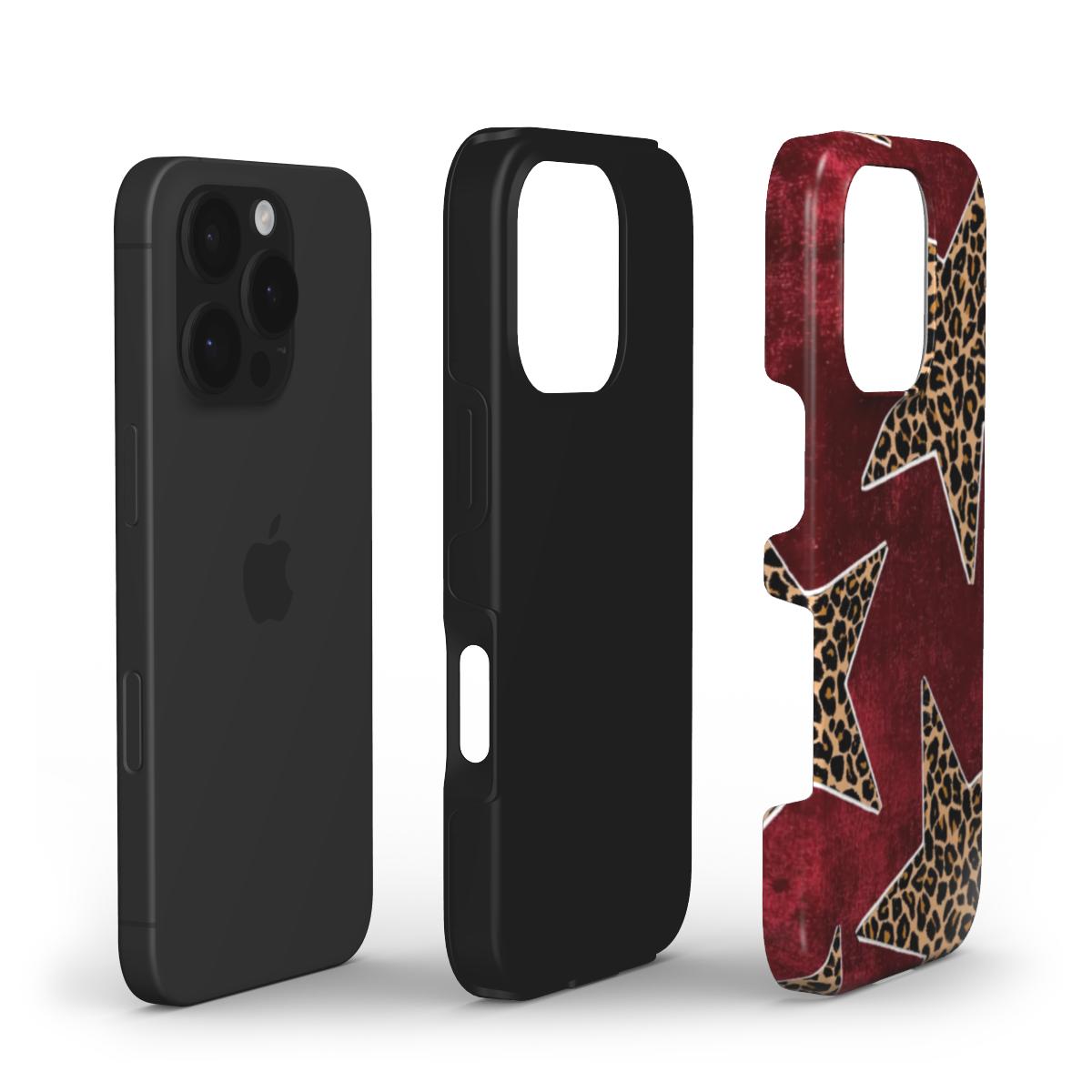 Wild Burgundy - Tough Phone Case